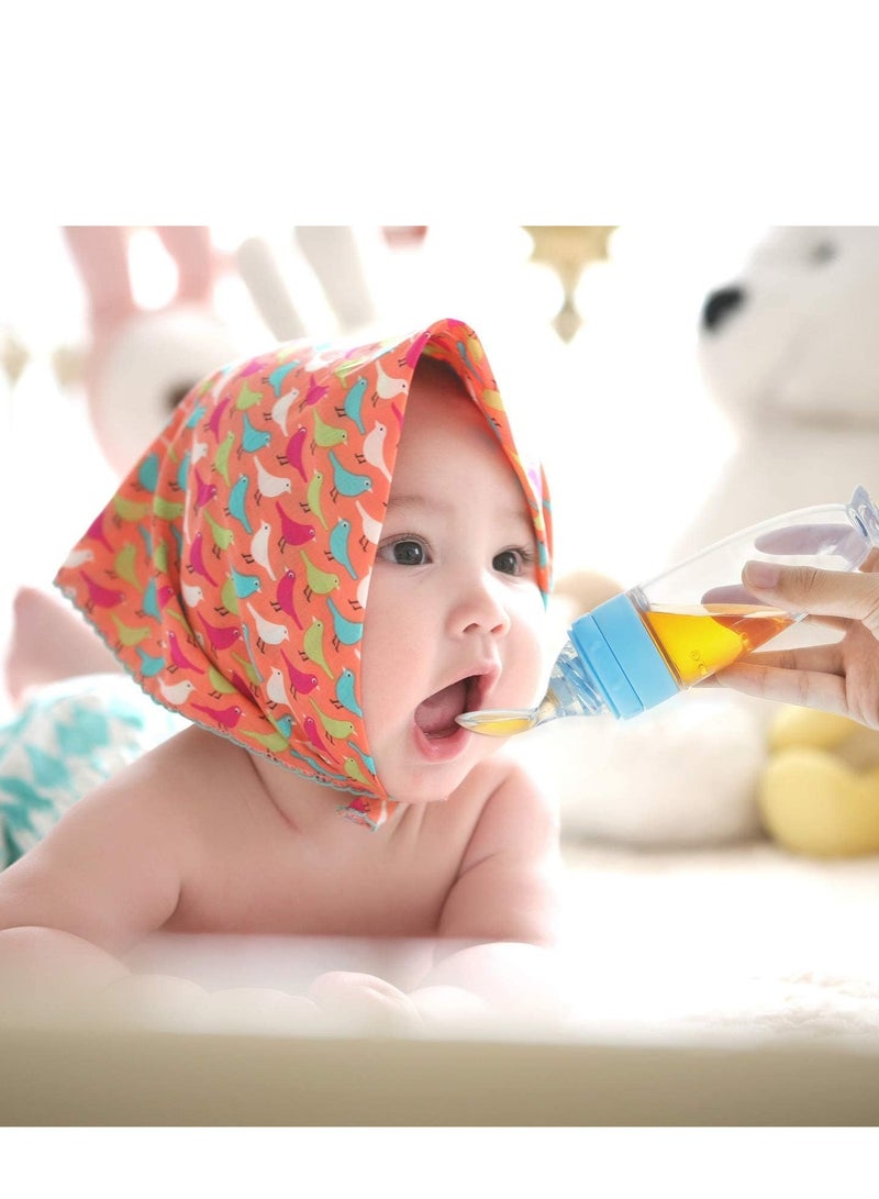 Baby Spoons 2Pcs, DDMA Baby Food Dispensing Spoon,Baby Food Feeder,Baby Food Dispensing Spoon  for Infant Dispensing and Feeding - Image 5